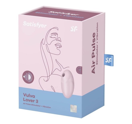 Stymulator łechtaczki Satisfyer Vulva Lover 3 pink